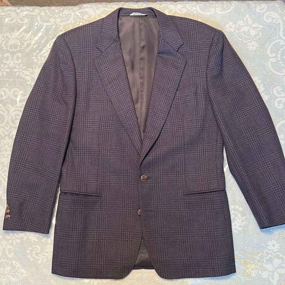 Canali Blazer, maroon tweed, 48R
